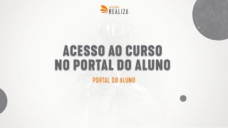 Faculdade Realiza  Acesso ao Curso no Portal do Aluno [upl. by Riannon]