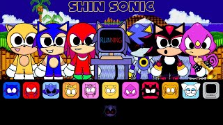 Incredibox Sprunki Shin Sonic  Running MODCOVER [upl. by Davina309]