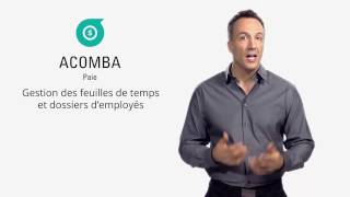 Paie Acomba et MaPaienet  Solution de paie complète et abordable [upl. by Auod]