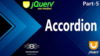 05  Accordion In jQuery UI  jQuery UI Accordion  Collapse  jQuery User Interface HindiUrdu [upl. by Arvid]