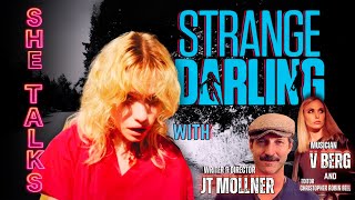 Strange Darling Interview from Fantastic Fest [upl. by Alyakcim]