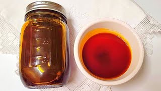 ANNATTO Seed Oil Recipe DIY [upl. by Setsero678]