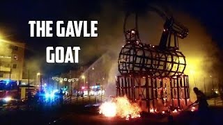 The Gävle Goat  THE OFFICIAL HISTORY  HD FOOTAGE [upl. by Wattenberg695]