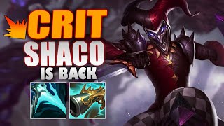 IS CRIT SHACO FINALLY BACK [upl. by Emmons]