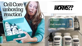 CellCore Biosciences Unboxing  Im doing a PARASITE cleanse [upl. by Nogam802]