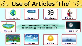 Use of Article The  English Grammar For Kids jayarajput  ENGLISH GRAMMER [upl. by Luap]