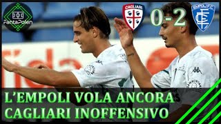 CAGLIARIEMPOLI 02 COMMENTO amp PAGELLE [upl. by Akirdnwahs]