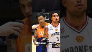 Brandon Jawato talks Pelita Jaya teammates indonesia jakarta basketball [upl. by Eelta152]