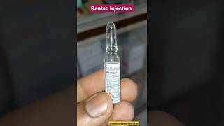 Rantac injection के फ़ायदे  Ranitidine injection ulcers acidity ranitidine injection [upl. by Enilrahc]