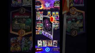 marvelsnap Alioth in Clog deck with Cannonball and viper [upl. by Ami]