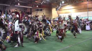 Loon Lake Powwow 2011 Grand Entry 7pm Sunday [upl. by Nodle]