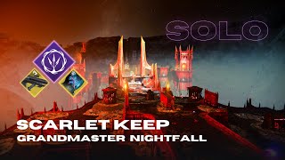 Solo Grandmaster Nightfall quotScarlet Keepquot with Graviton Lance  Void Hunter  Destiny 2 [upl. by Blanchette32]