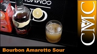 Bourbon Amaretto Sour  Buffalo Trace Bourbon [upl. by Atter]