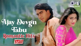 Ajay Devgn Tabu Romantic Hits  90s Hits Hindi Songs  Sadabahar Songs Bollywood Hits Video Jukebox [upl. by Plante680]