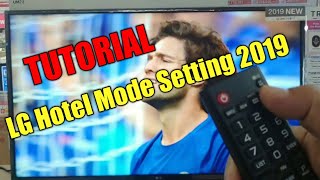 Tutorial mengaktifkan Hotel Mode di TV LG [upl. by Talyah]