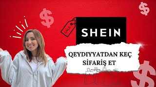 SHEIN qeydiyyatı və sifariş  Detallı praktiki izah  SHEGLAM məhsullarını ucuza al Orjinal [upl. by Naerb]