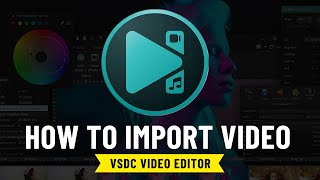 How to import Video in VSDC Video Editor ✅ [upl. by Tenn]