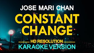 KARAOKE CONSTANT CHANGE  Jose Mari Chan 🎤🎵 [upl. by Ynomrah]