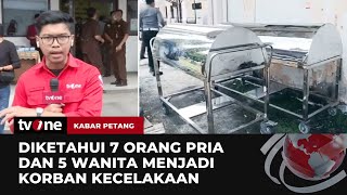 Dua Jenazah Kecelakaan Maut di Tol Cikampek Berhasil Diidentifikasi  Kabar Petang tvOne [upl. by Ynolem]