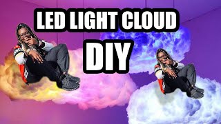 NEW TREND DIY LED LIGHT LIGHT UP CLOUD WALL NEW TREND [upl. by Telracs]