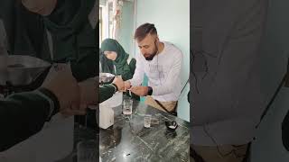 Electrolytic Solution experiment physics education chemistry science school academy [upl. by Anaz]