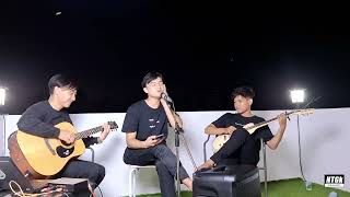 Masih Disini Masih Denganmu  Goliath cover live Ft Aji [upl. by Desirea]