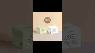 Cosmetics box template packaging with canva cosmetics canva [upl. by Aidile]