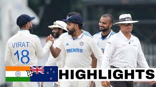 India vs New Zealand 3rd Test Day 1 Highlights 2024  IND vs NZ l Today live cricket match highlight [upl. by Adierf]