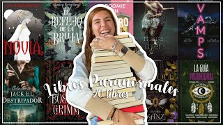 ¡20 LIBROS DE ROMANCE PARANORMALES Recomendaciones 🧛🏽  Mariana Booker [upl. by Uhej235]