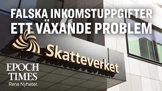 Falska inkomstuppgifter – ett växande problem [upl. by Sokcin]