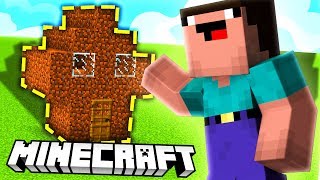 JAK NOOBY BUDUJĄ SWÓJ PIERWSZY DOMEK W MINECRAFT [upl. by Bevash]