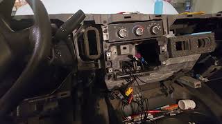 Installation OF Eonon Q80PROVK0262 IN 2016 CHEVY EXPRESS VAN DASH REMOVAL [upl. by Satterfield]