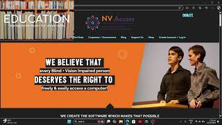 how to download and install nvda screen reader by accessible odisha [upl. by Rosner]