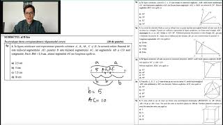 MatematicăTestul de antrenament nr12022 Evaluare Națională pentru clasa a 8 a [upl. by Geminian]