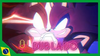 DARK SONIC VS SHADOW  Comic to animation  Dublado 🇧🇷 🎙️ [upl. by Vacuva133]