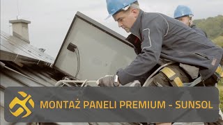 Montaż paneli premium  SunSol [upl. by Volney]