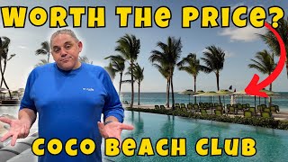 Is Royal Caribbeans Coco Beach Club at Coco Cay Worth the Price [upl. by Eirrot281]