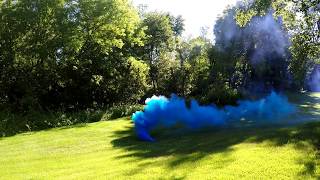 Enola Gaye EG18X vs Wire Pull Smoke Grenade [upl. by Sillek]