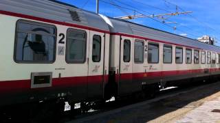 Frecciabianca 9801 in partenza Termoli [upl. by Kelcie]