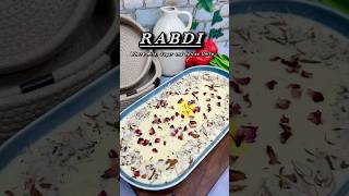 The Creamiest Rabdi Recipe EverEasiest Homemade DessertLacchedar Rabdi RecipeRabdishortsfood [upl. by Dnalor661]