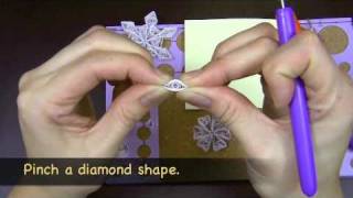 Learn to Make a Quilled Snowflake Ornament  Quilled Creations [upl. by Udella558]