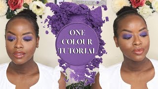 HOW TO MASTER THE ONE COLOUR EYESHADOW TREND  Olivia Akumu [upl. by Naelcm]