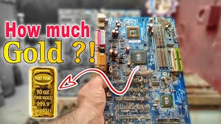 6 PC motherboards GOLD recovery using a UNIQUE METHOD [upl. by Velvet]