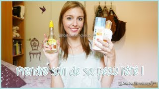 Comment prendre soin de sa peau lété  ● Agathe Diary [upl. by Laureen]