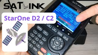 Como Adicionar o Satélite StarOne D2C2 70w No Satlink [upl. by Nyrual708]