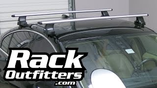 Volvo S60 Thule Rapid Traverse SILVER AeroBlade Roof Rack 1015 by Rack Outfitters [upl. by Danit]