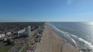 Zandvoort Beach  Zandvoort Strand 1080p60 DJI Phantom 4 [upl. by Sirad]