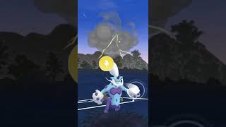 Thundurus vs grunt in pokemon go knt pokemongo trending youtubeshorts youtube shorts legend [upl. by Netty899]