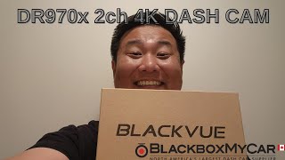 UNBOXING AND REVIEW BLACKVUE DR970x 4K 2Ch PLUS BOX Dashcam blackboxmycar [upl. by Onstad104]