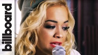 Rita Ora Performs RIP  Acoustic Billboard Live Studio Session [upl. by Trinette]